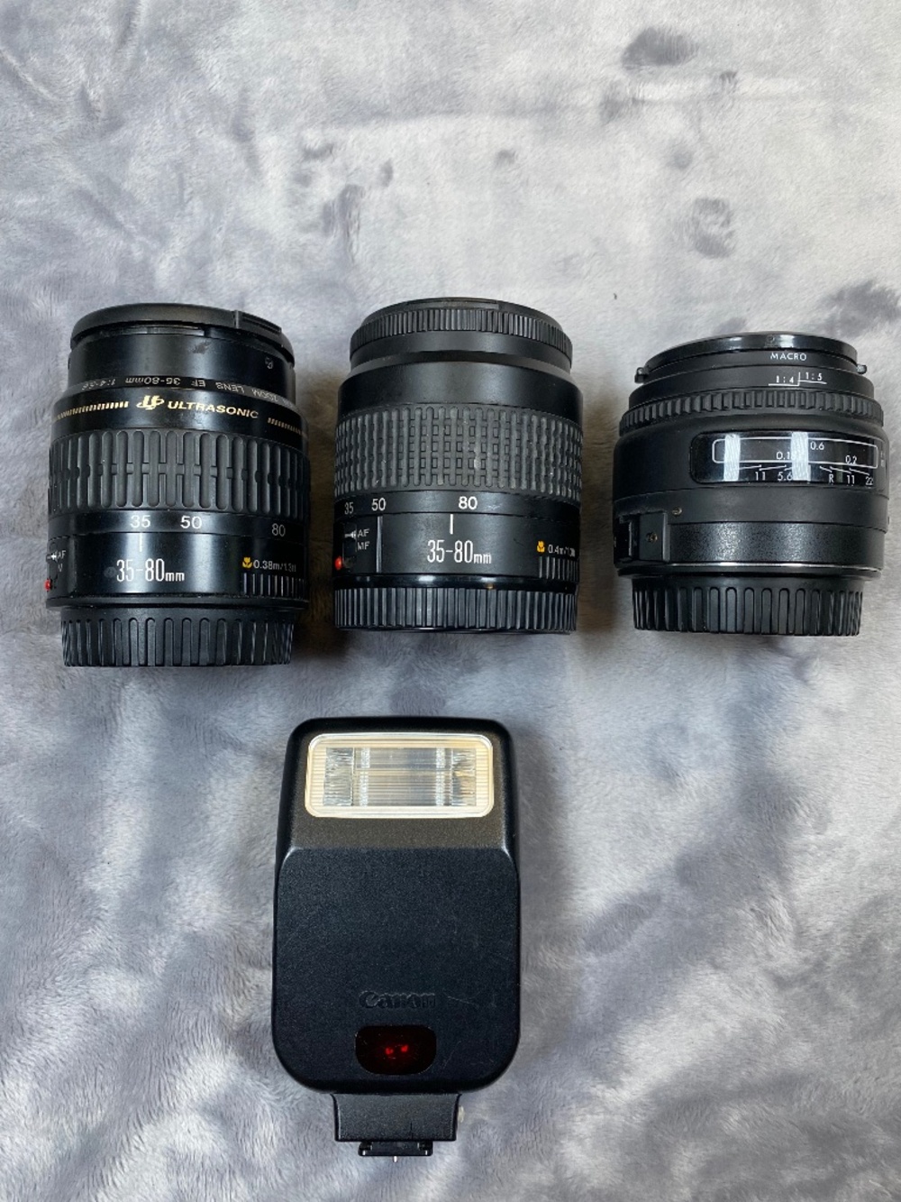 Canon Lenses and Flash - Bulk Lot for EOS SLR